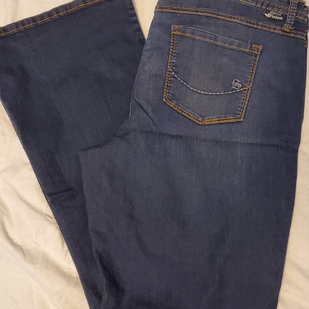 Source of Wisdone Light Flare Jeans